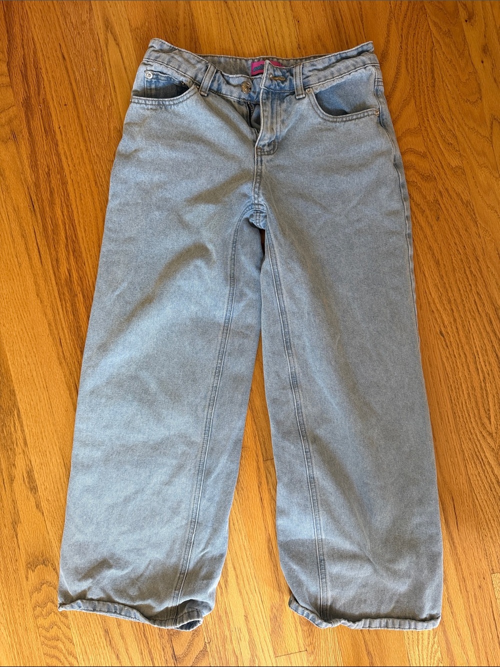 Edikted Men's Relaxed Light Blue Denim Jeans